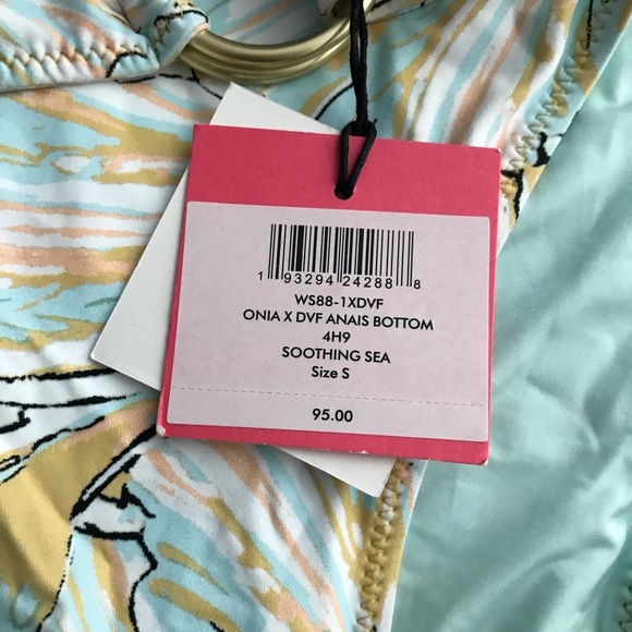 NWT DVF x Onia Anais Bikini Brief Bottom small - Picture 8 of 10